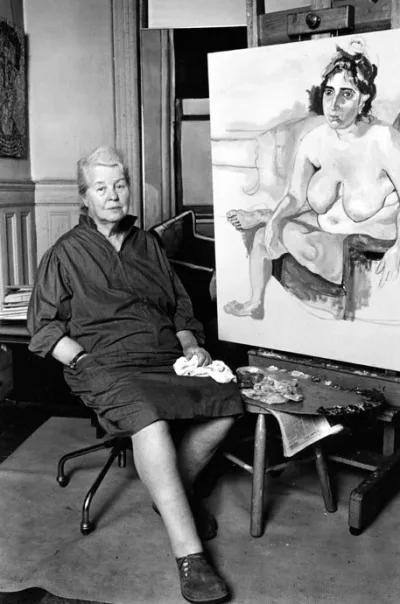 Portrait of Alice Neel