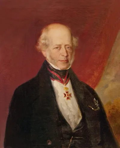 Portrait of Amschel Mayer Rothschild