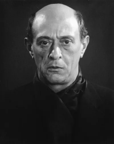 Portrait of Arnold Schoenberg