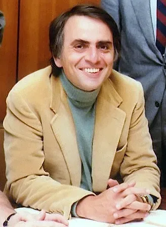 Portrait of Carl Sagan