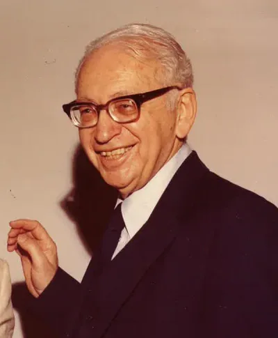 Portrait of Efraim Racker
