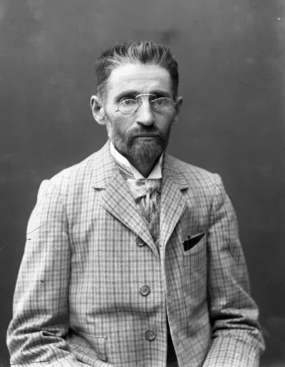 Portrait of Eliezer Ben-Yehuda