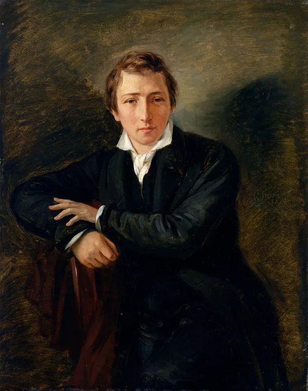 Portrait of Heinrich Heine