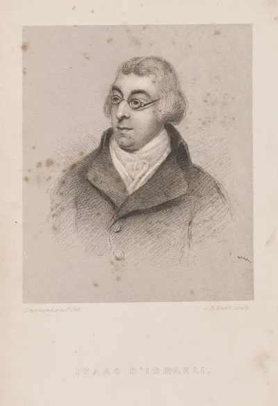 Portrait of Isaac D'Israeli