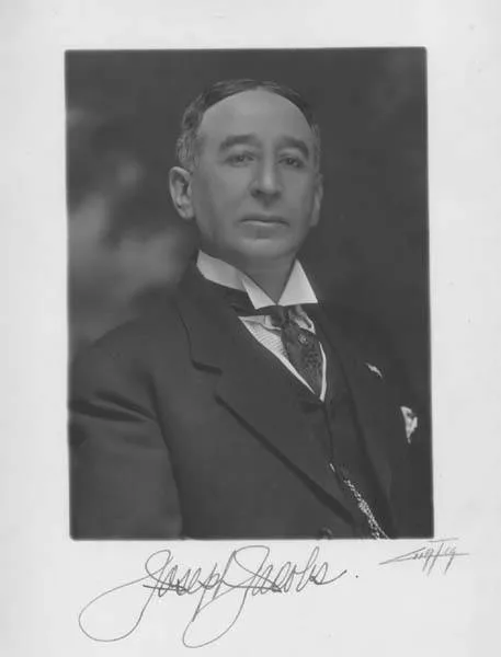 Portrait of Joseph Jacobs