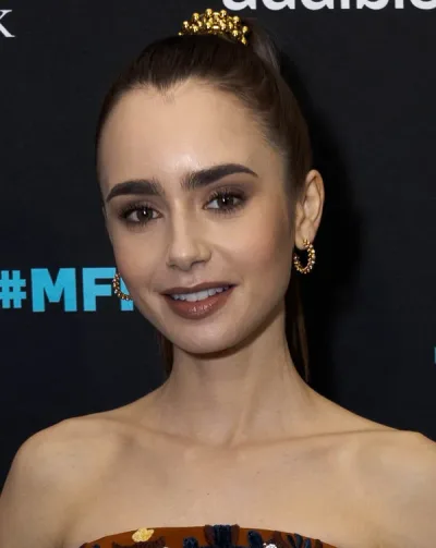 Portrait of Lily Collins
