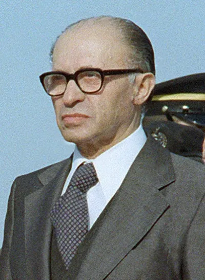 Portrait of Menachem Begin