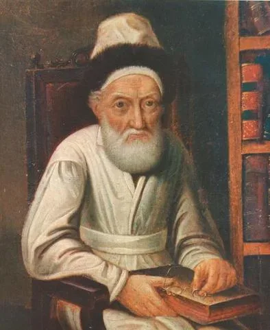 Portrait of Menachem Mendel Schneersohn