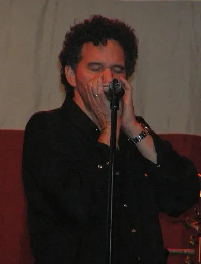 Portrait of Mickey Raphael