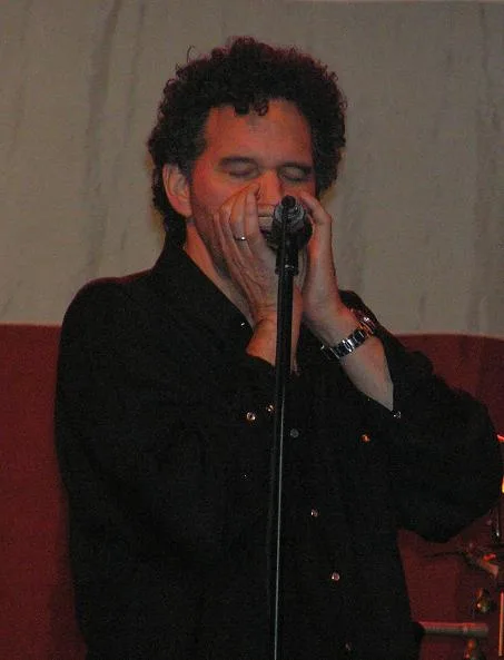 Portrait of Mickey Raphael