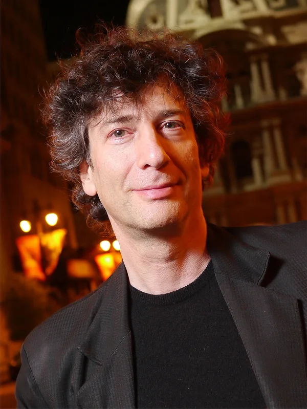 Portrait of Neil Gaiman