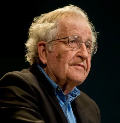 Portrait of Noam Chomsky
