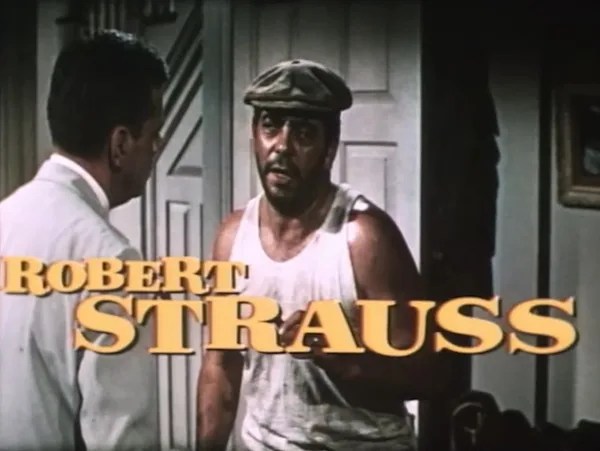 Portrait of Robert Strauss (actor)