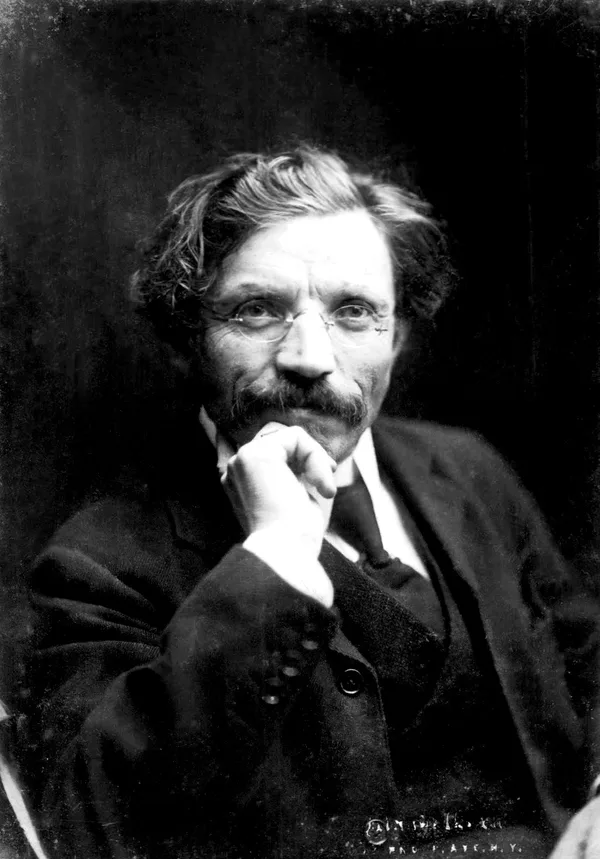 Portrait of Sholem Aleichem